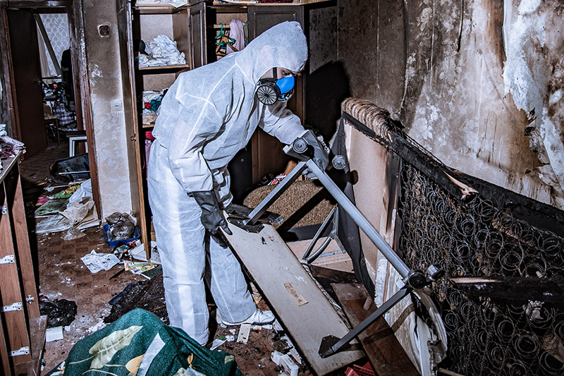 Fire restoration & soot cleanup